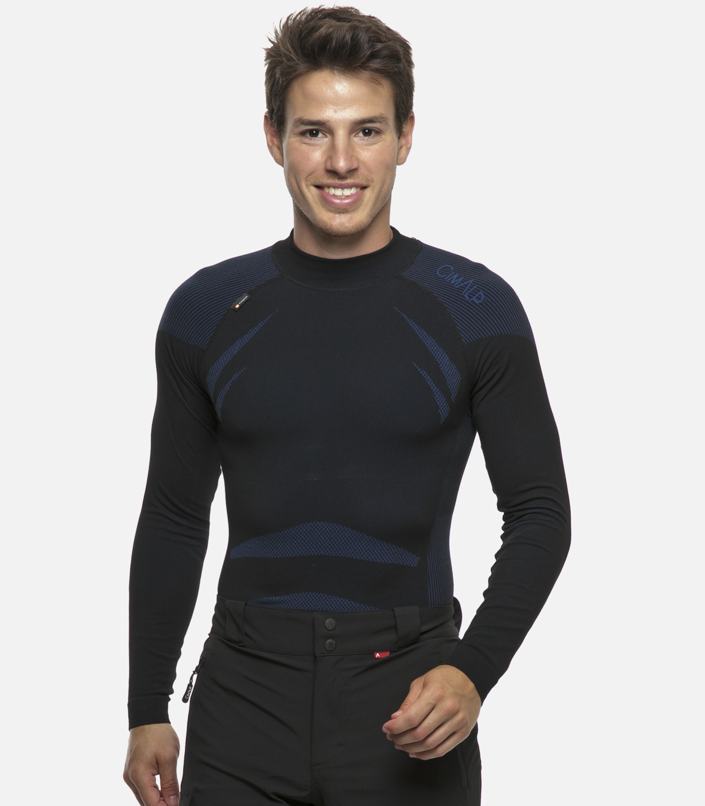 Herren-Baselayer aus Seide und Bambus | CIMALP® Herren-Baselayer aus Seide und Bambus | CIMALP®
