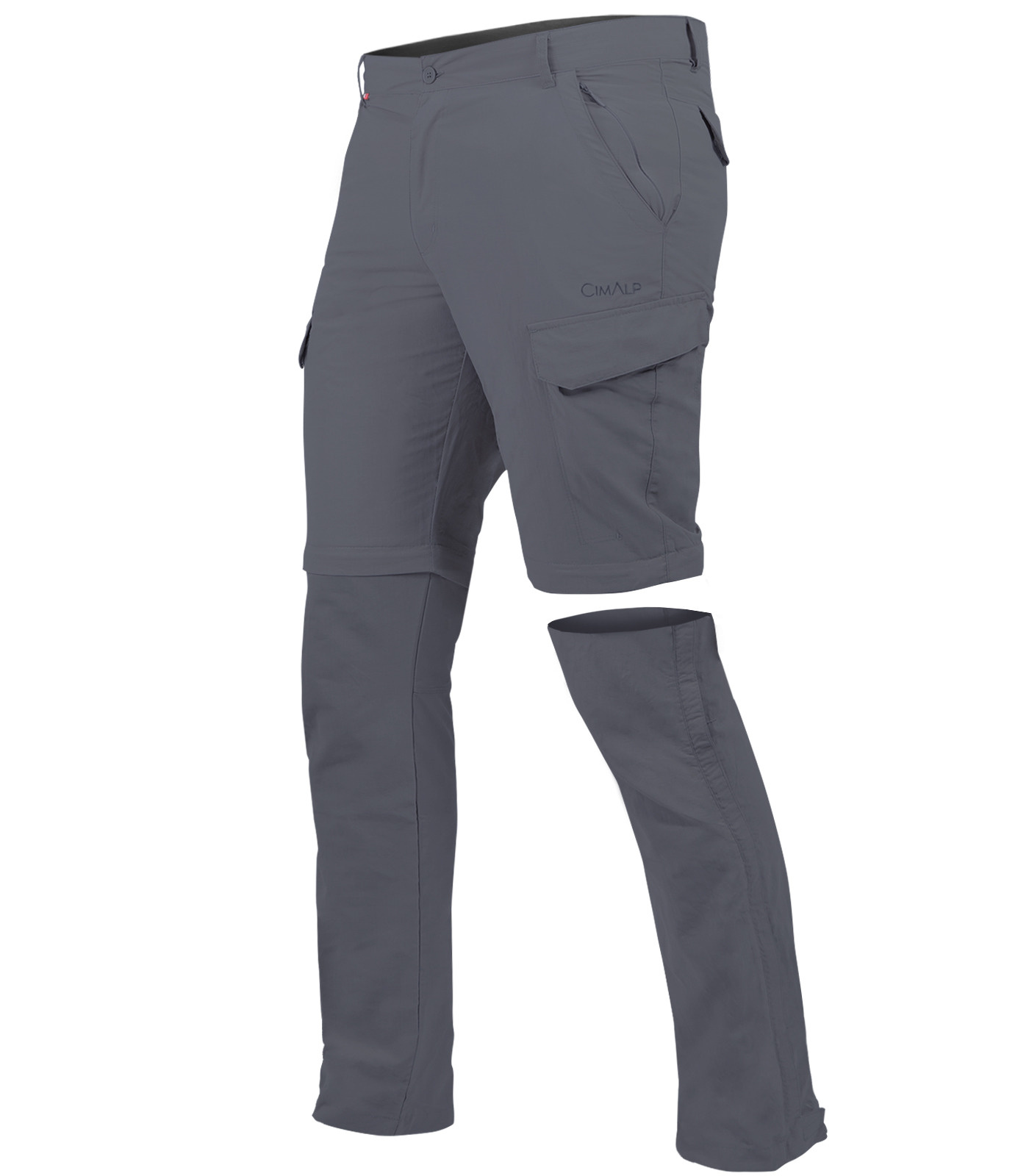 Pantalon de voyage léger transformable en short
