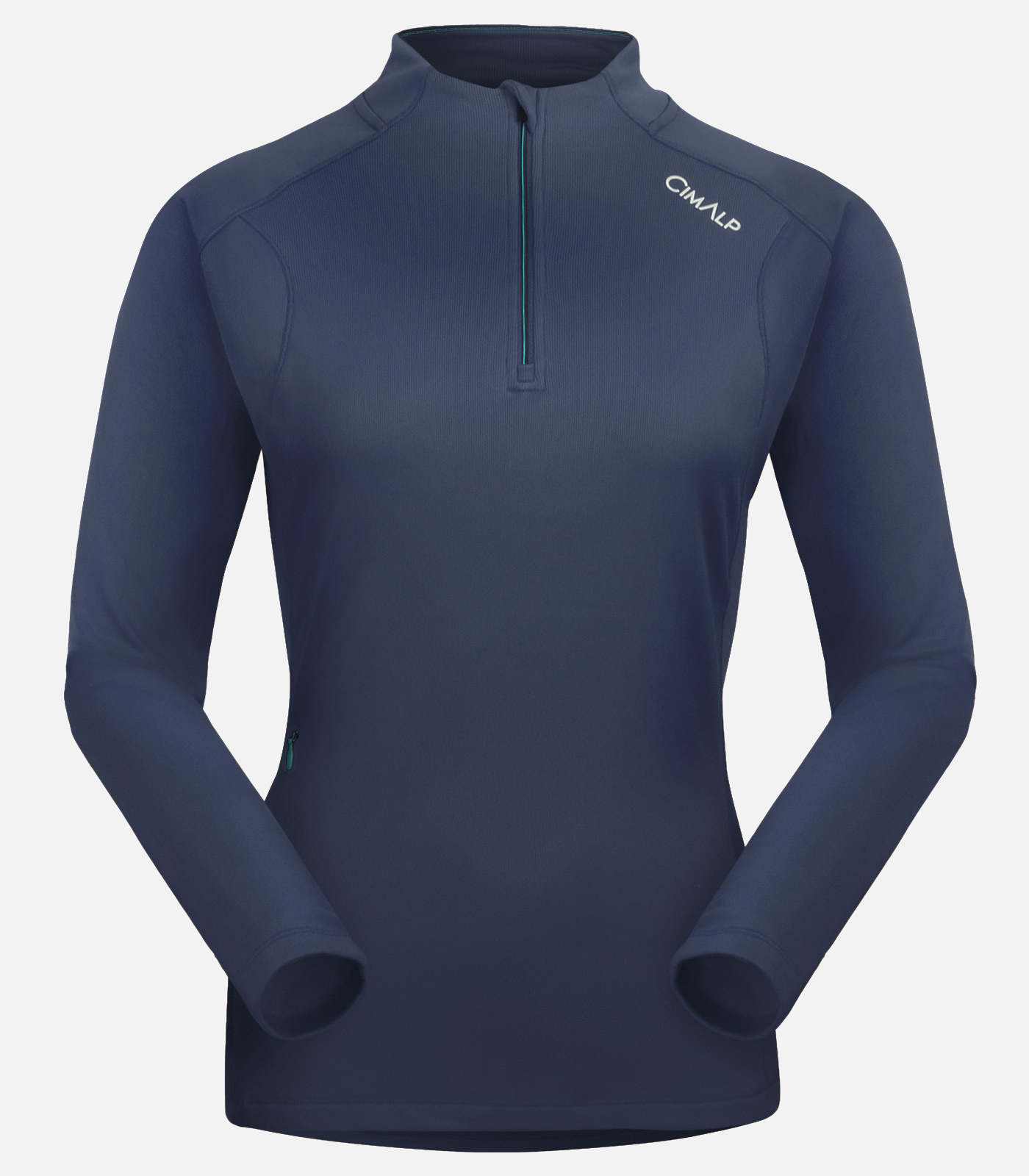 Sweat polaire 1/2 zip chaud et léger