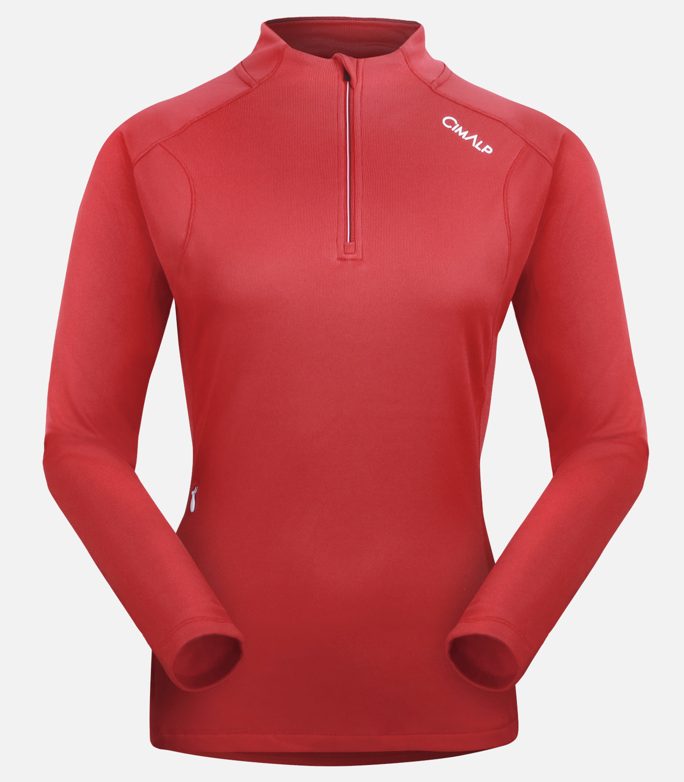 Sweat polaire 1/2 zip chaud et léger