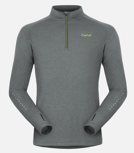 Maillot thermique performant à col zippé