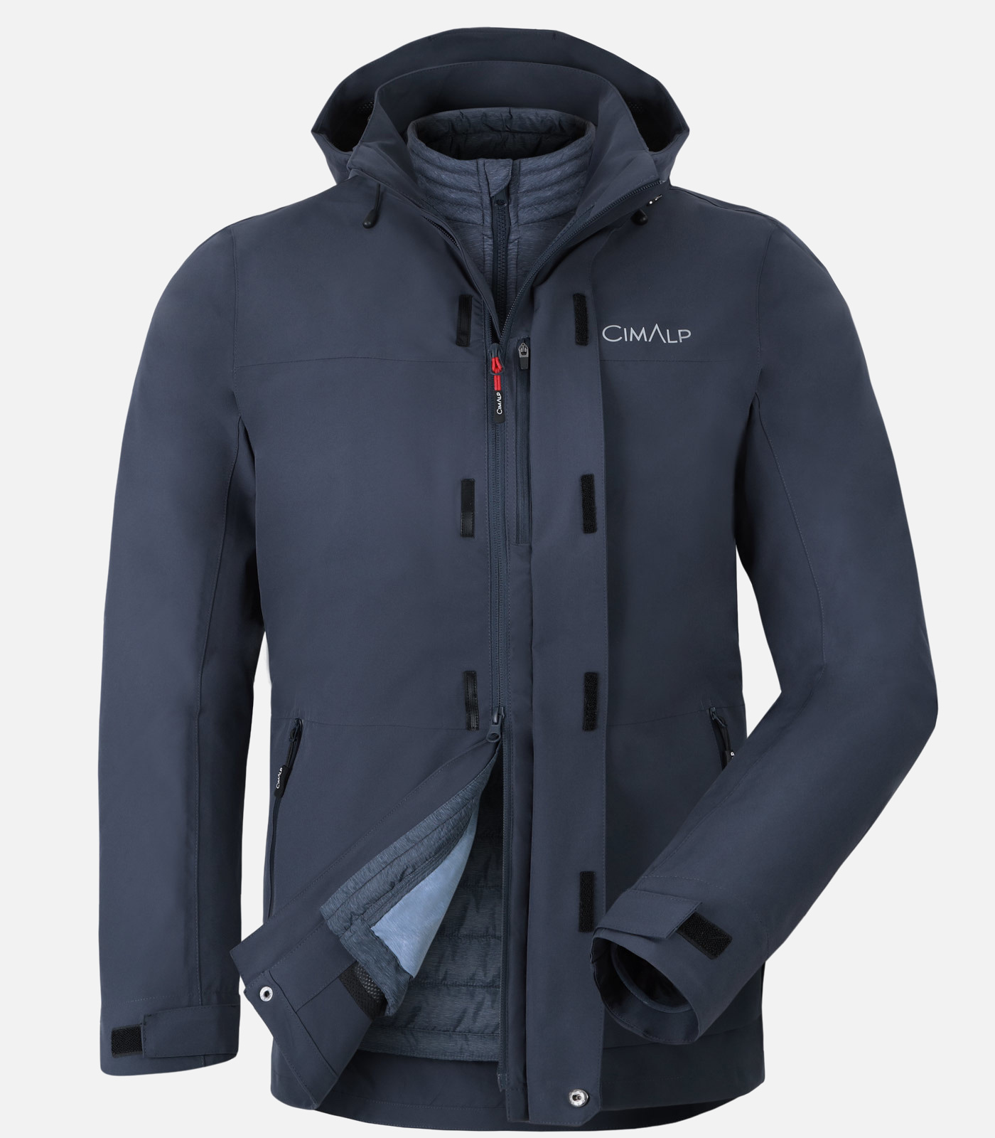 Veste transformable 3 en 1 chaude et imperméable Veste transformable 3 en 1 chaude et imperméable