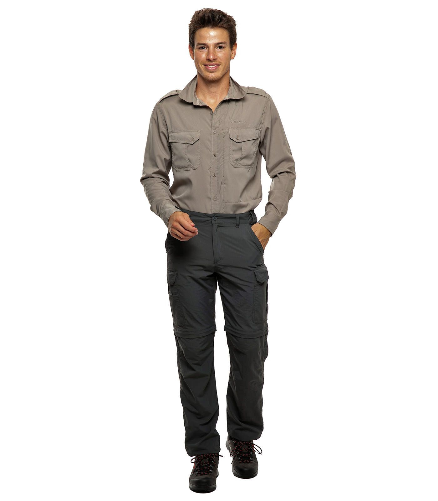 Pantalon transformable 2 en 1 & anti-moustiques