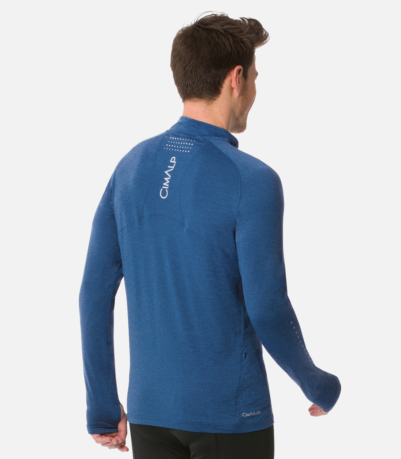 Maillot thermique performant à col zippé
