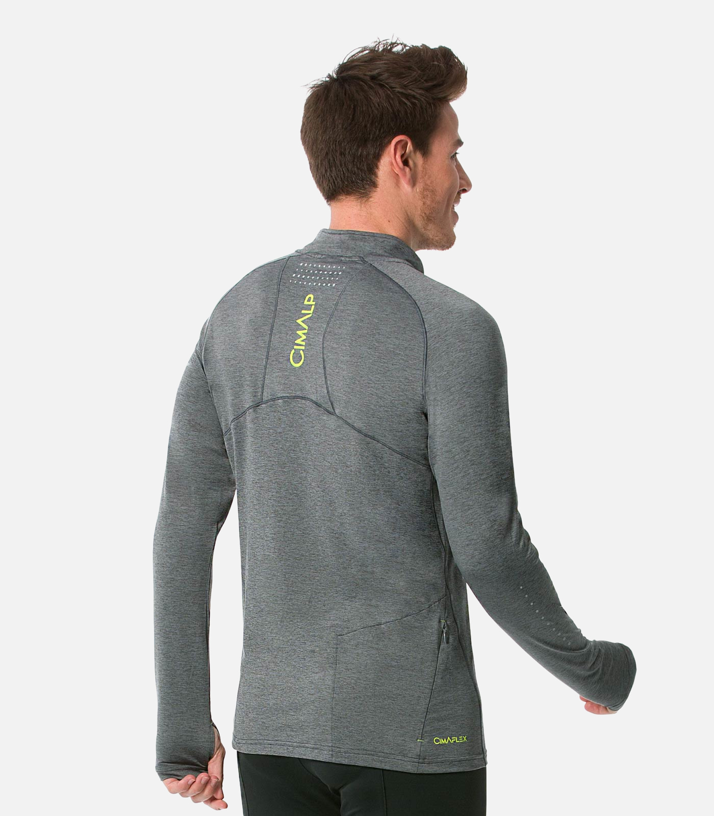 Maillot thermique performant à col zippé