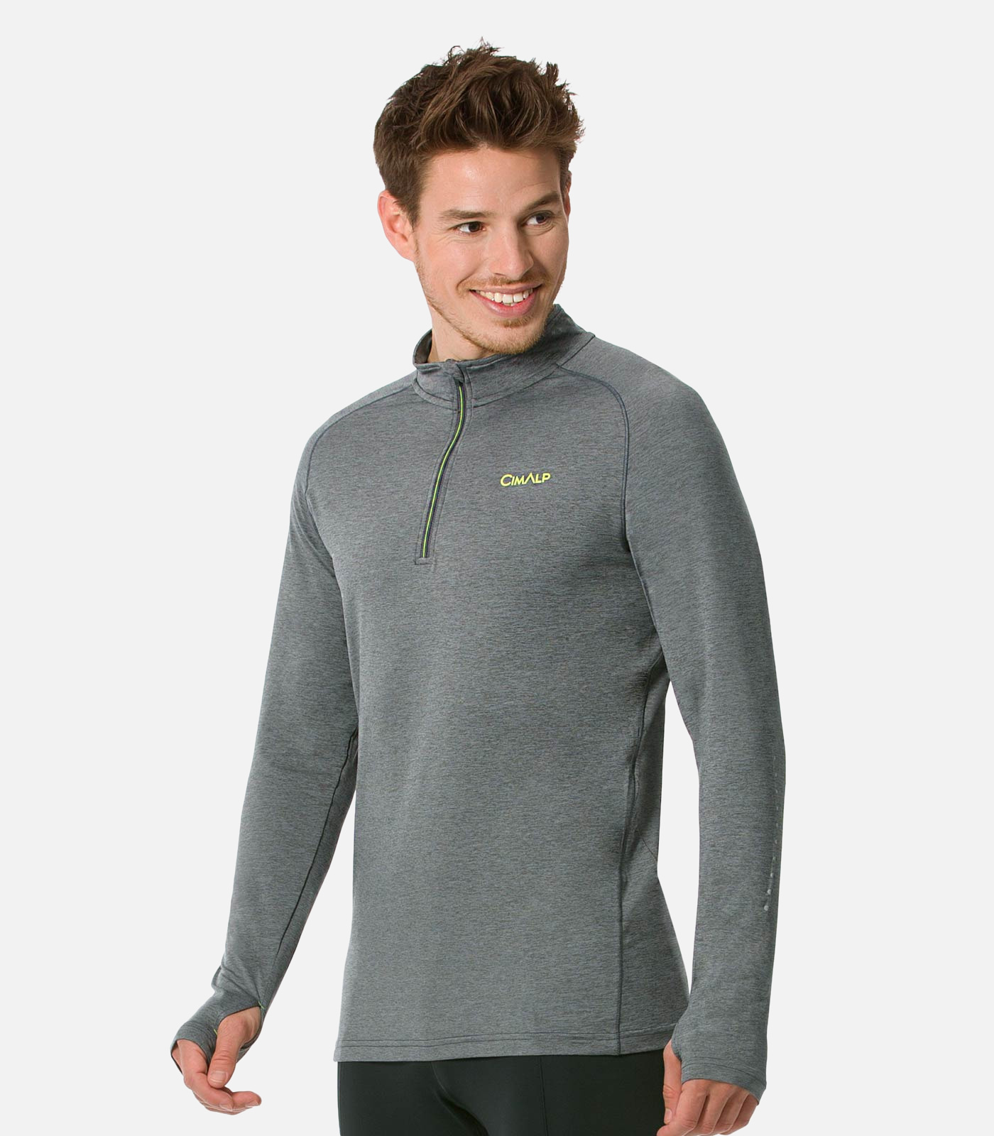 Maillot thermique performant à col zippé