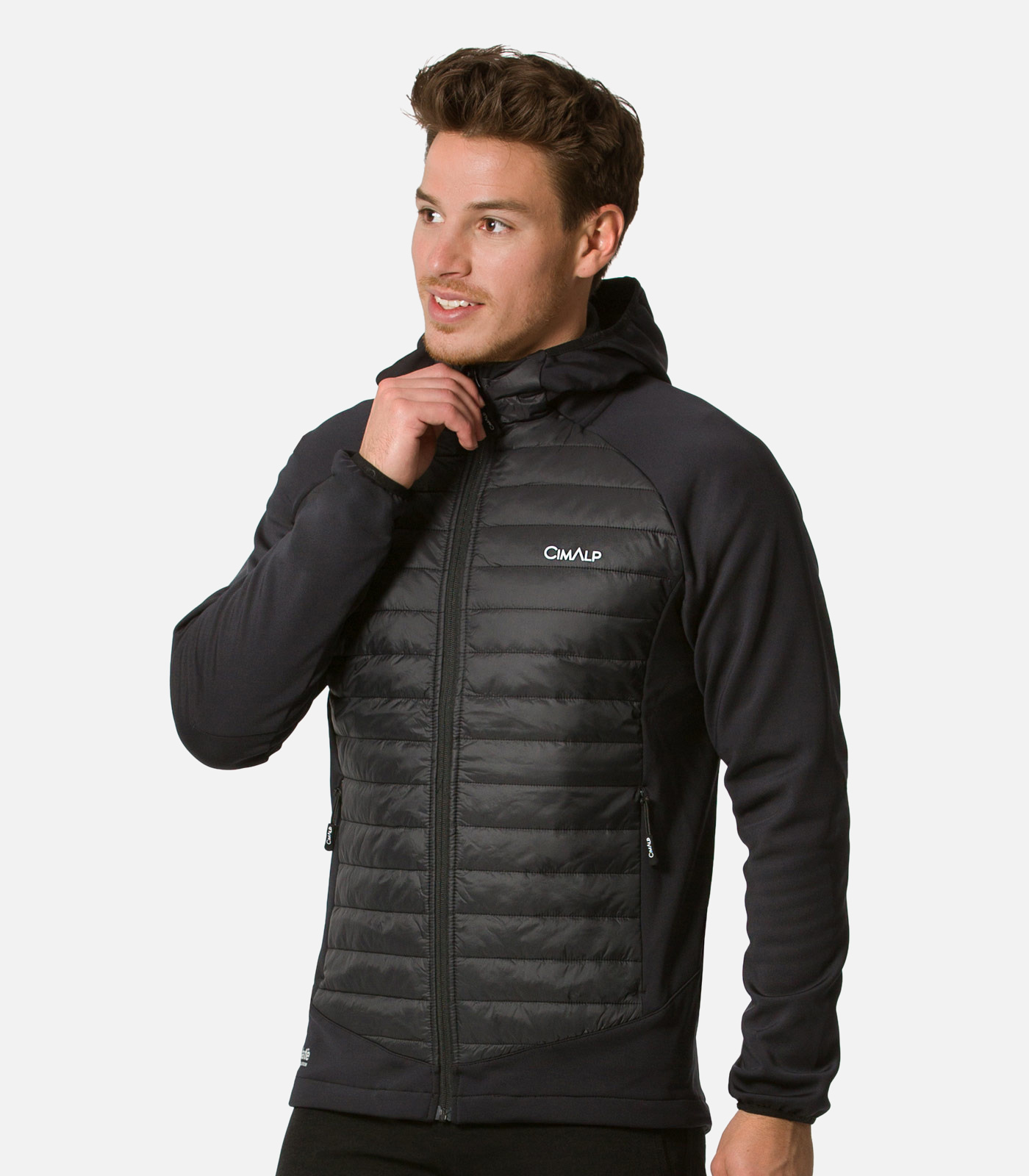 Veste thermique + coupe-vent spéciale marche nordique 