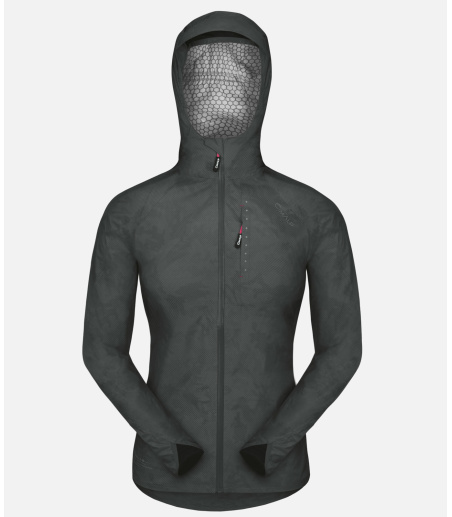 Veste de trail imperméable et respirante