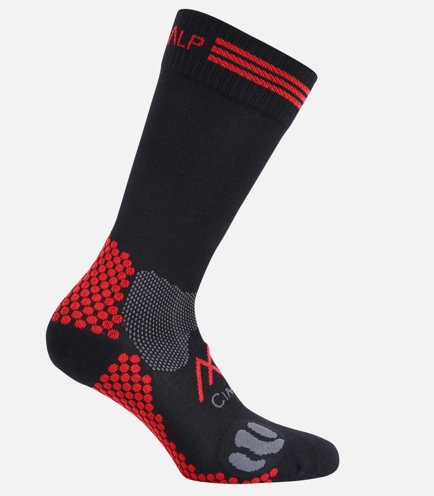 Chaussettes techniques maintien et protection montantes