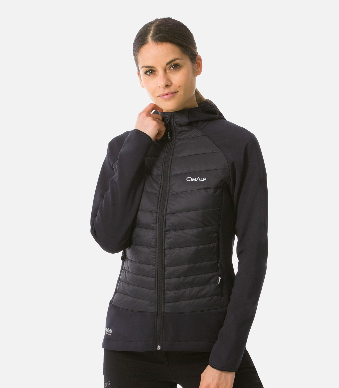 Veste thermique + coupe-vent spéciale marche nordique 