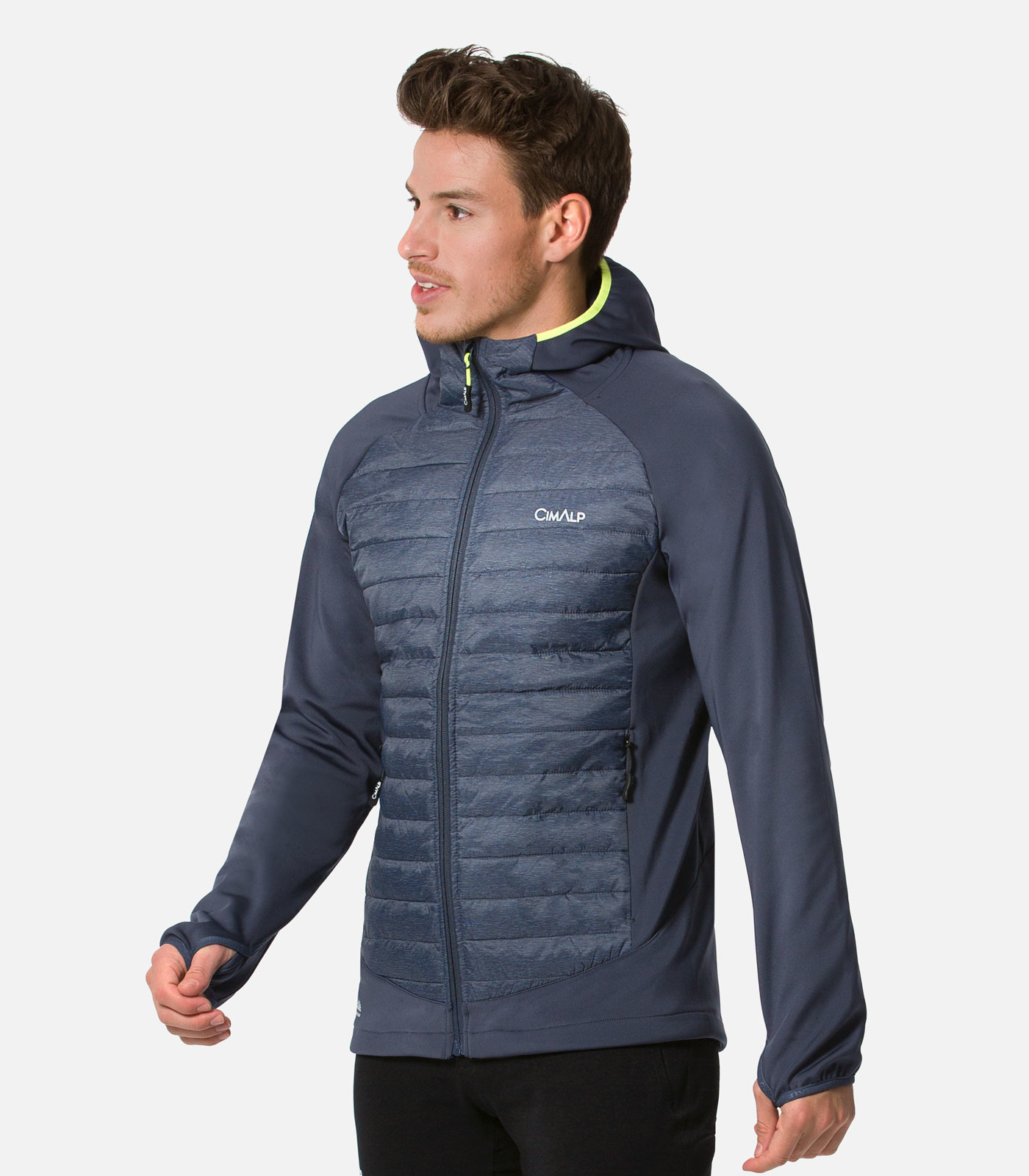 Veste thermique + coupe-vent spéciale marche nordique 