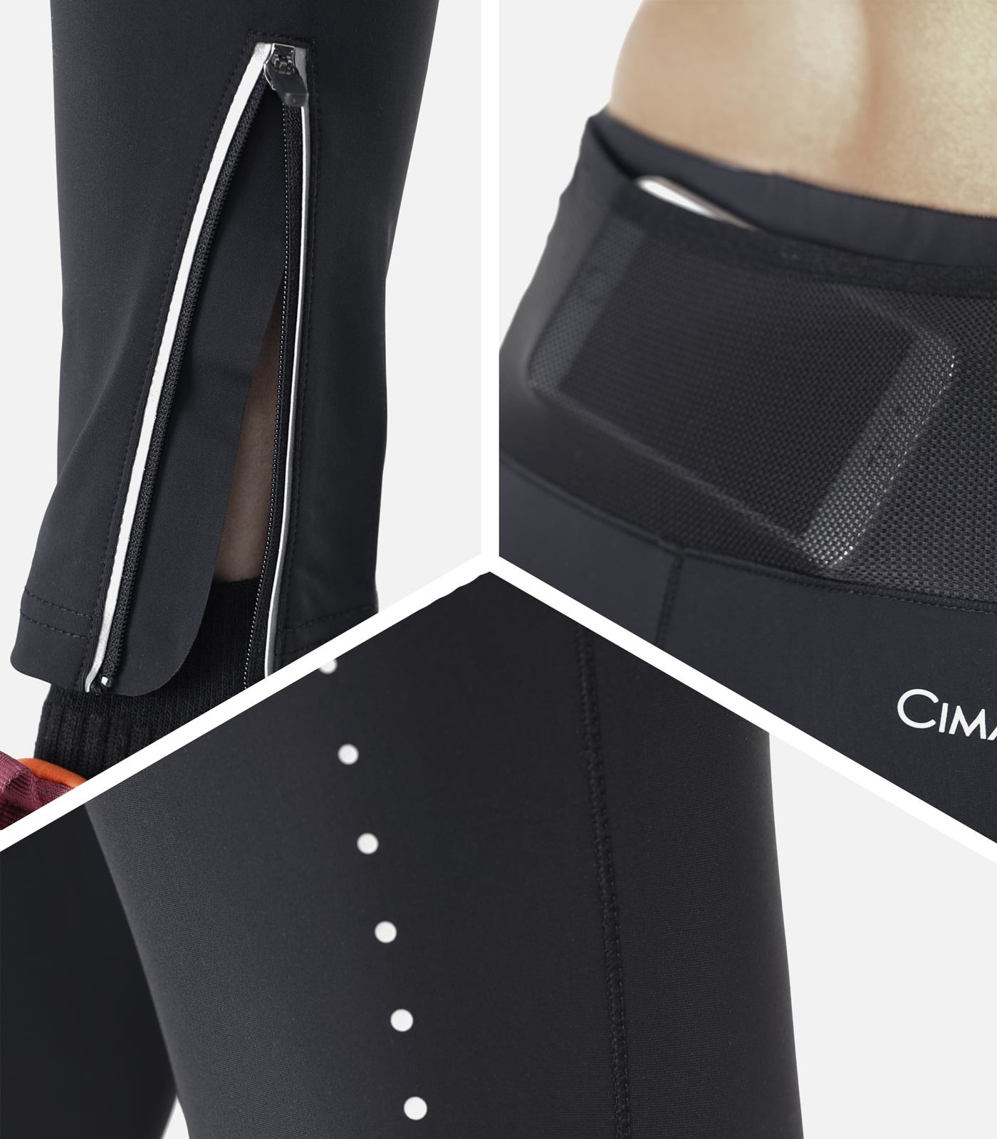 Caleçon de trail running + ceinture multi-poches