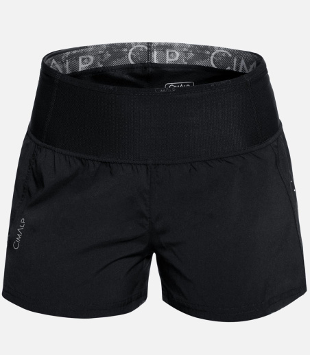 Short trail running 2 en 1 + ceinture multi-poches