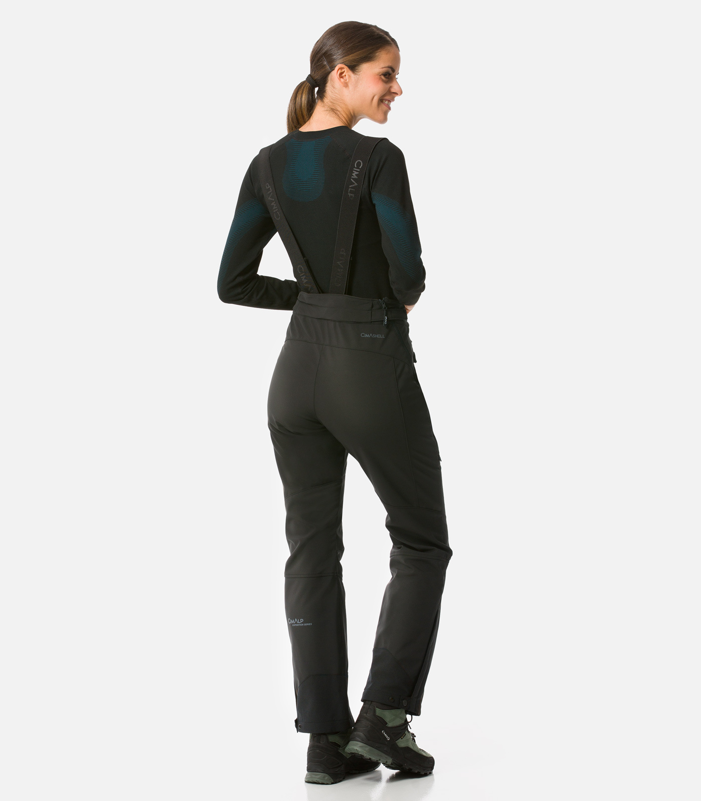 Pantalon ski de rando Softshell avec ouvertures latérales