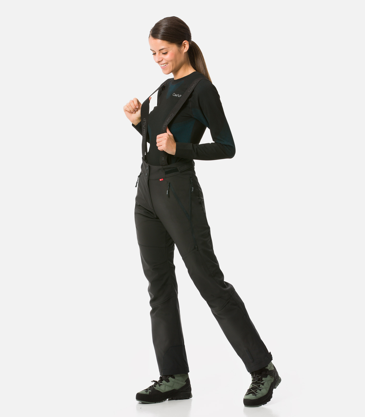 Pantalon ski de rando Softshell avec ouvertures latérales