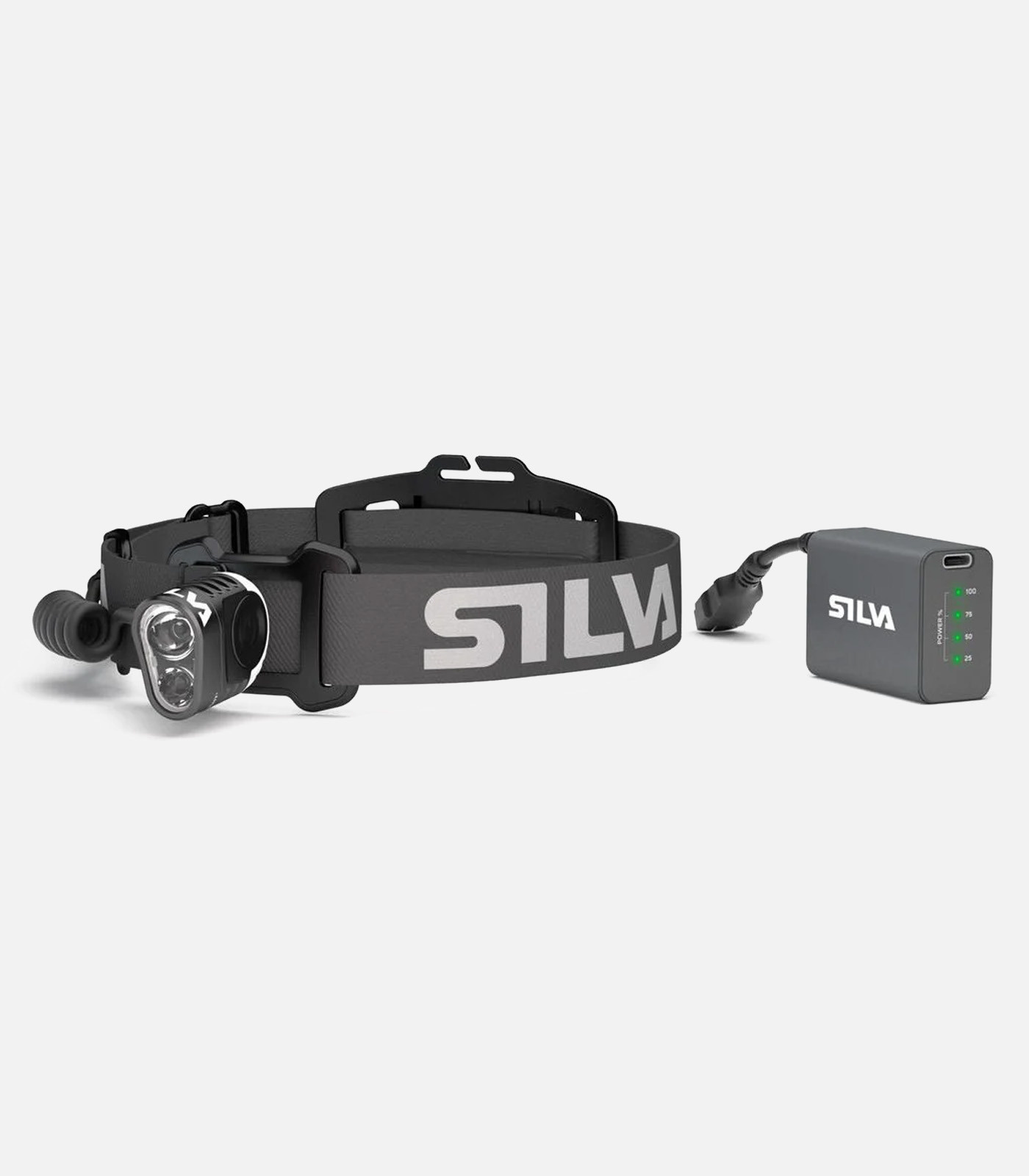 Lampe frontale ultra-trail à batterie SILVA Lampe frontale ultra-trail à batterie SILVA