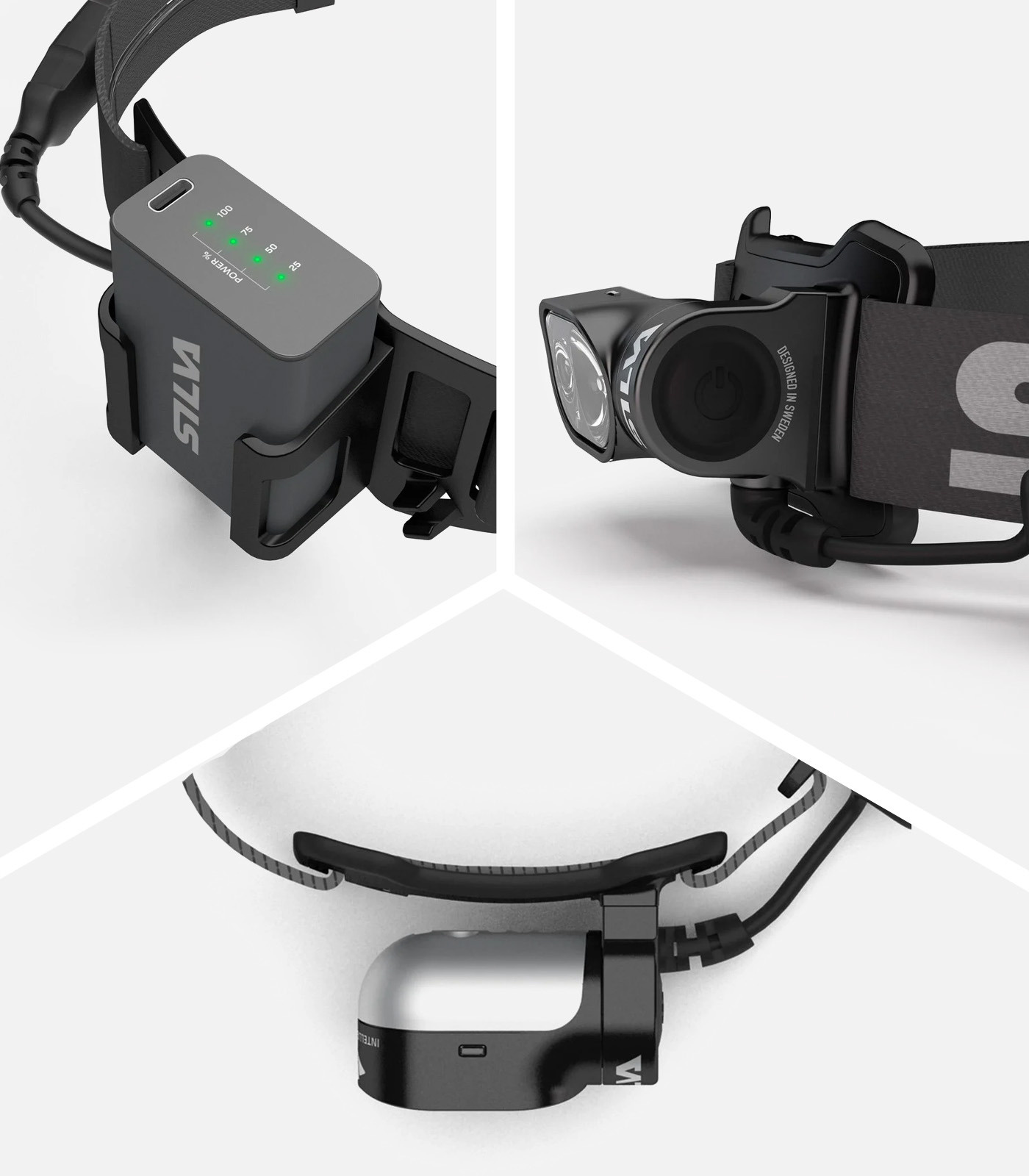 Lampe frontale multi-activités à piles et batterie SILVA