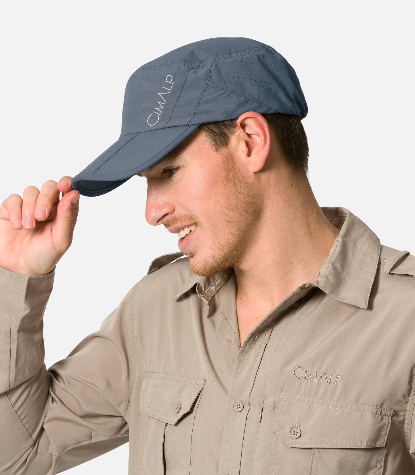 Casquette pliante et anti-moustiques