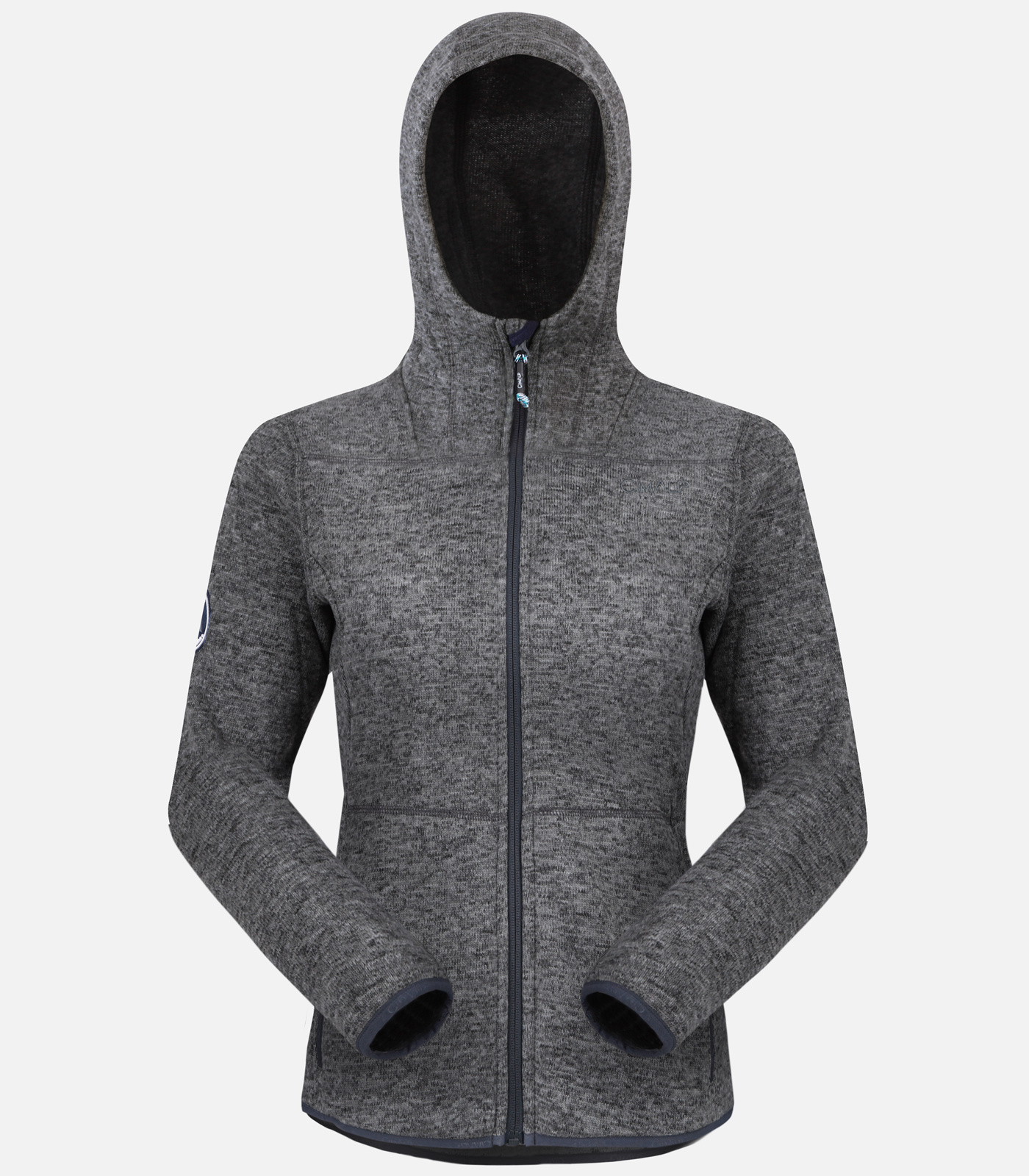 Damen Thermopolar® Fleecejacke mit Kapuze| CIMALP® Damen Thermopolar® Fleecejacke mit Kapuze| CIMALP®