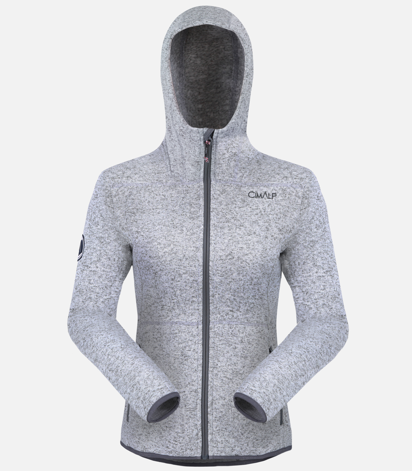 Damen Thermopolar® Fleecejacke mit Kapuze| CIMALP® Damen Thermopolar® Fleecejacke mit Kapuze| CIMALP®