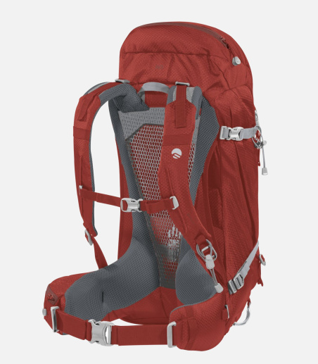 Weitwanderrucksack Netzrücken gespannt FERRINO