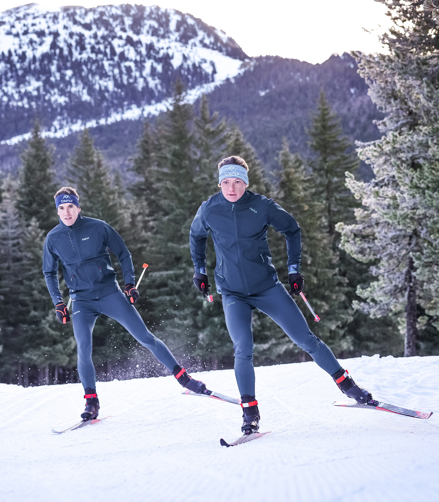 Veste avec membrane spéciale ski de fond