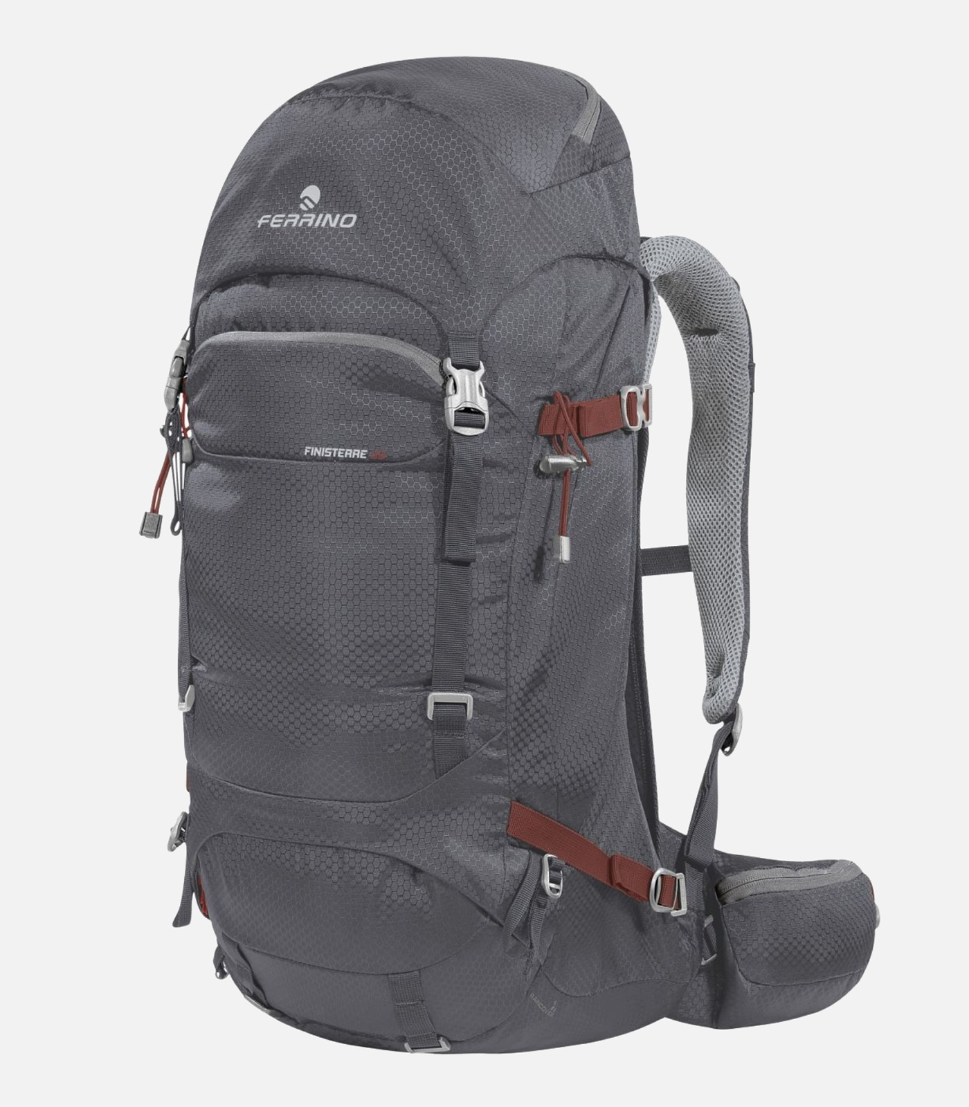 Weitwanderrucksack Netzrücken gespannt FERRINO