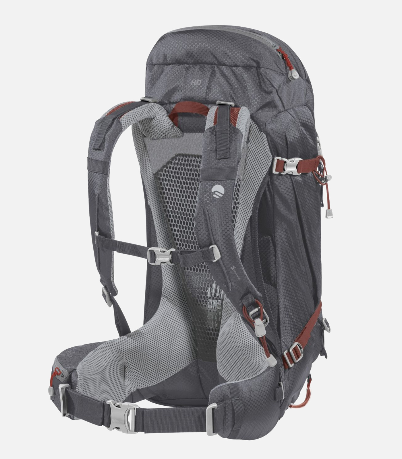 Weitwanderrucksack Netzrücken gespannt FERRINO