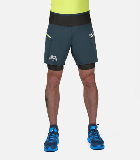 Short de trail avec ceinture multi-poches French Montagnard