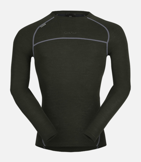 Thermo-Baselayer mit Merinowolle
