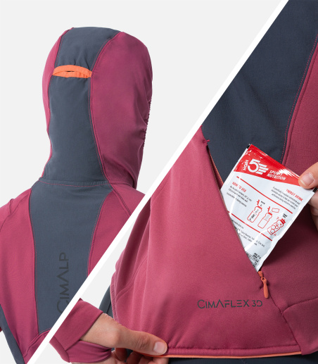 Veste de trail thermique et...