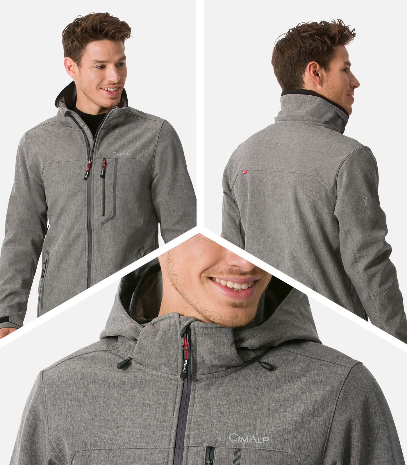 Softshelljacke mit Kapuze Softshelljacke mit Kapuze