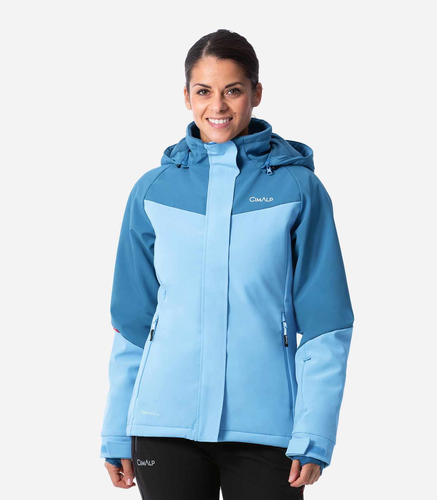 Funktionale Softshell-Skijacke