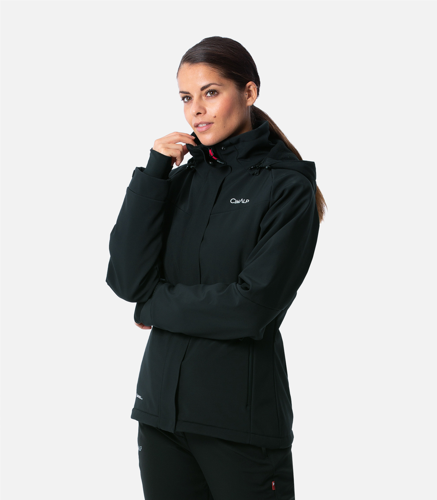 Funktionale Softshell-Skijacke