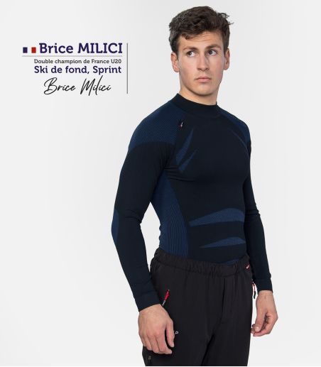 Sous-vêtement thermique seamless bambou et soie