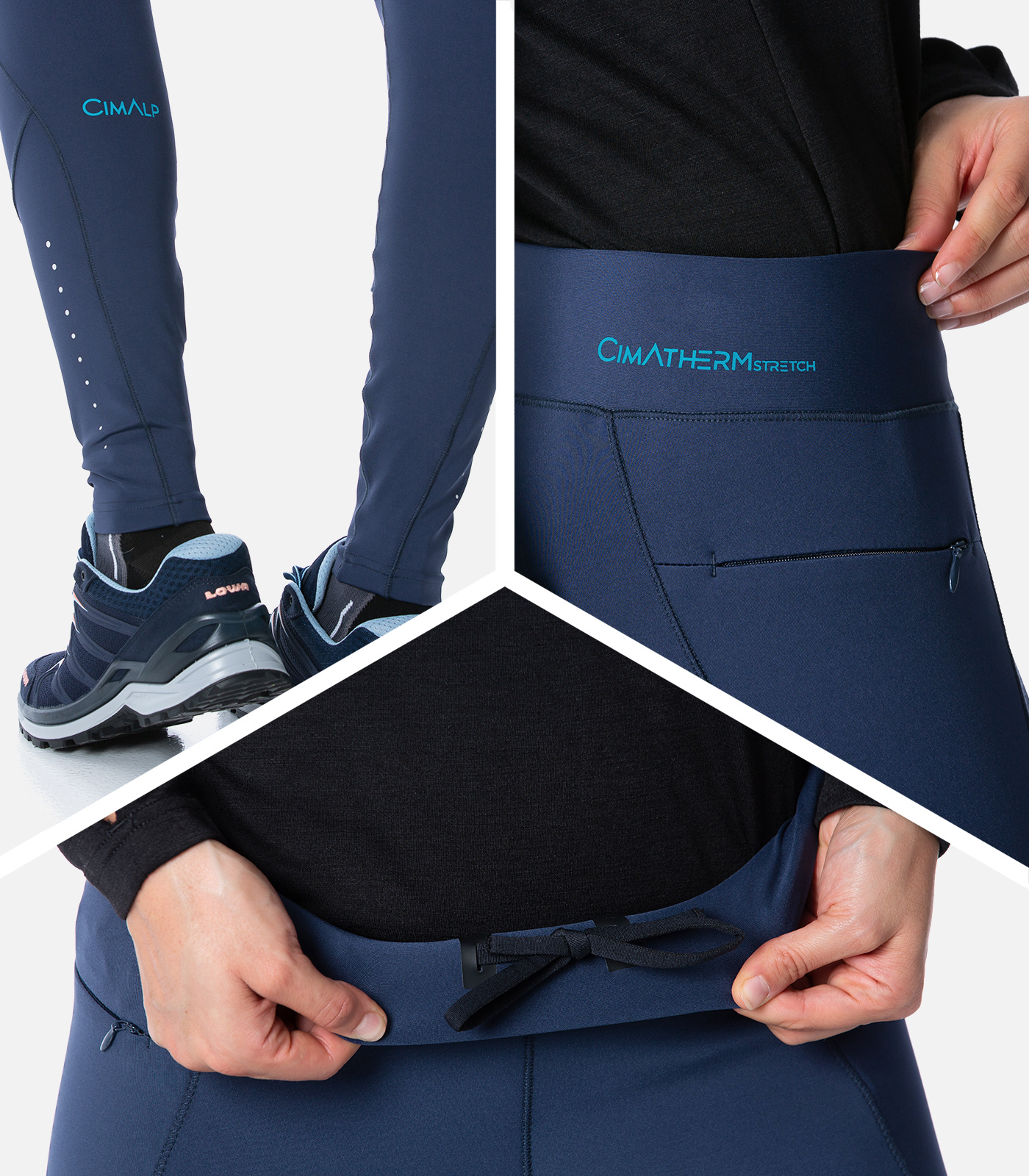 Pantalon de ski de fond chaud et respirant