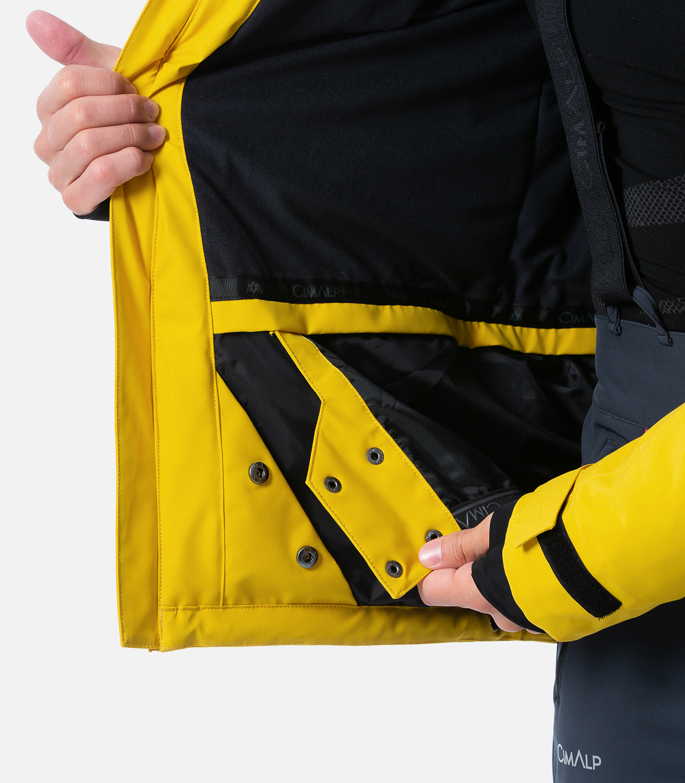 Funktionale Skijacke mit Stretch