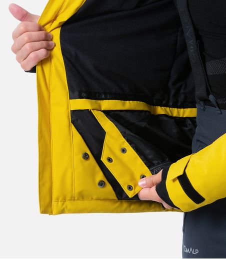 Funktionale Skijacke mit Stretch