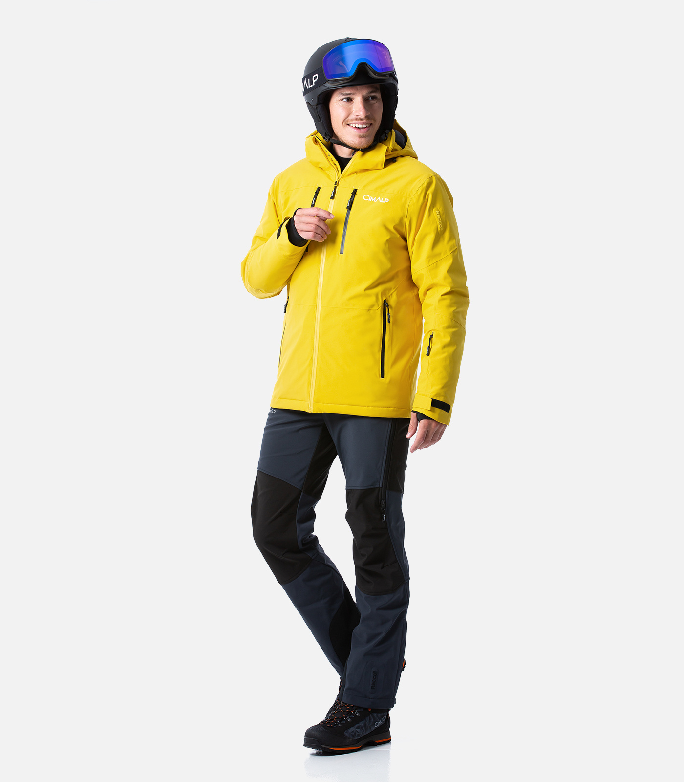 Funktionale Skijacke mit Stretch