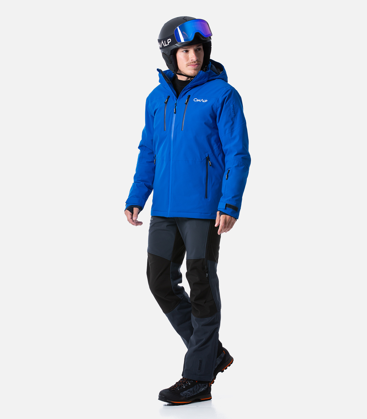 Funktionale Skijacke mit Stretch