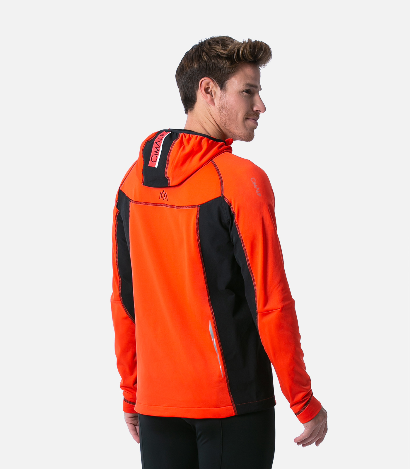 Veste de trail thermique et stretch