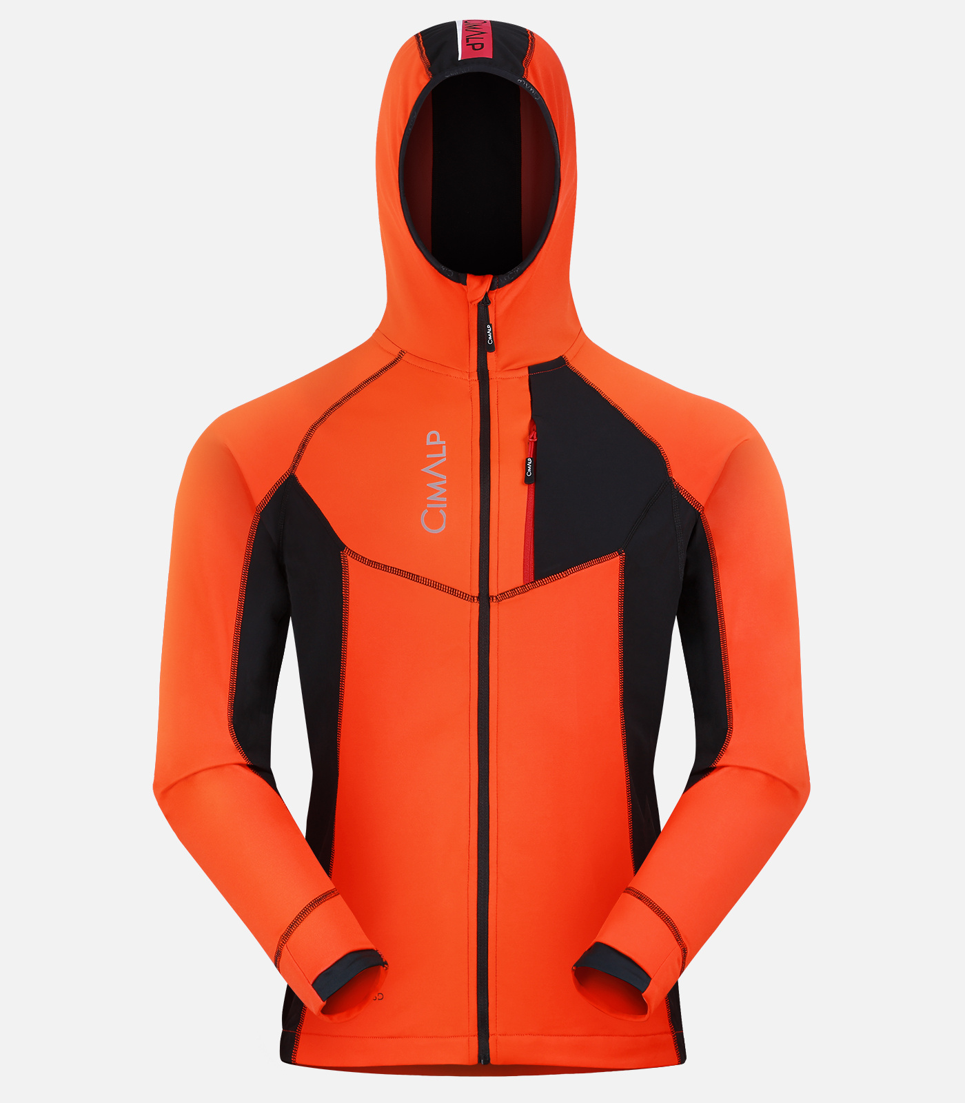Veste de trail thermique et stretch