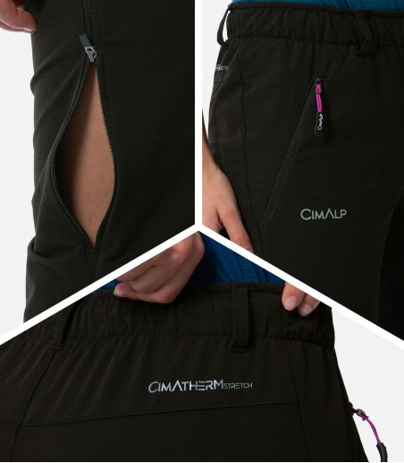Pantalon léger et chaud version jambes courtes