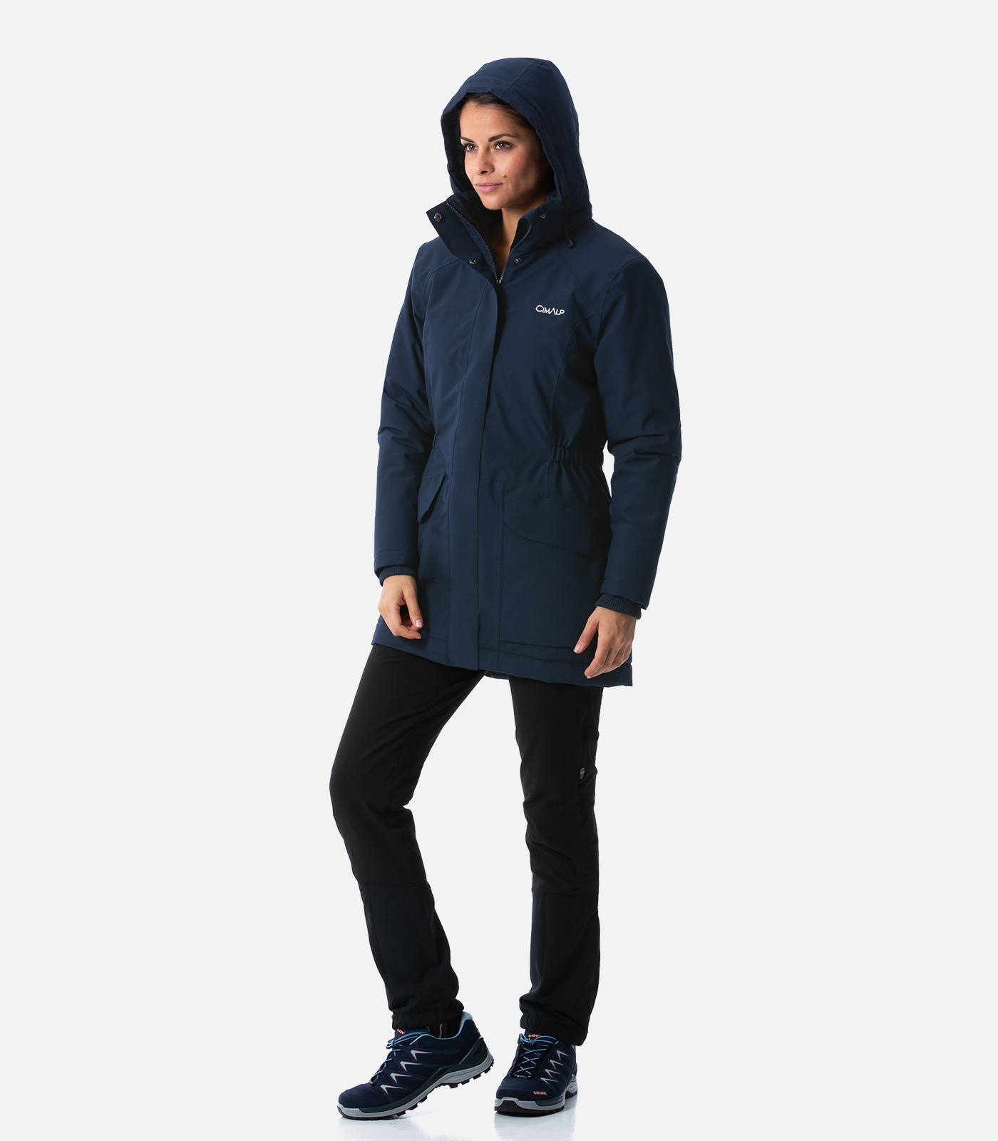 Parka longue thermique et imper-respirante