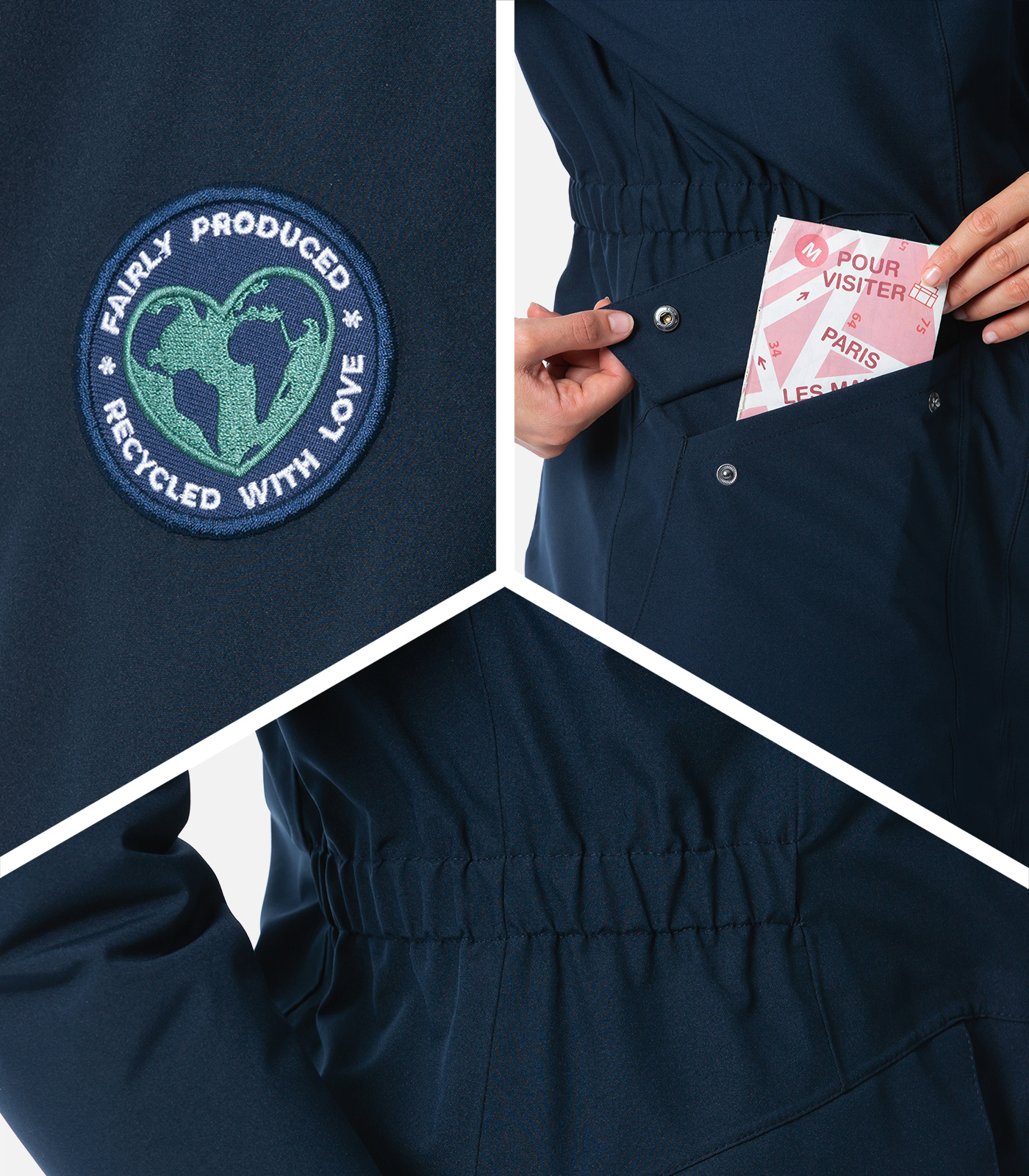Parka longue thermique et imper-respirante
