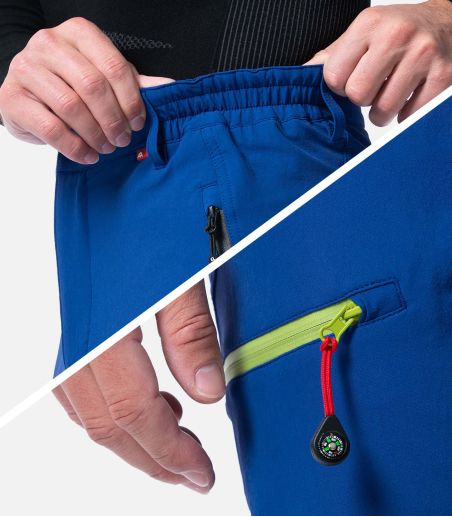 Pantalon de montagne stretch avec renforts 