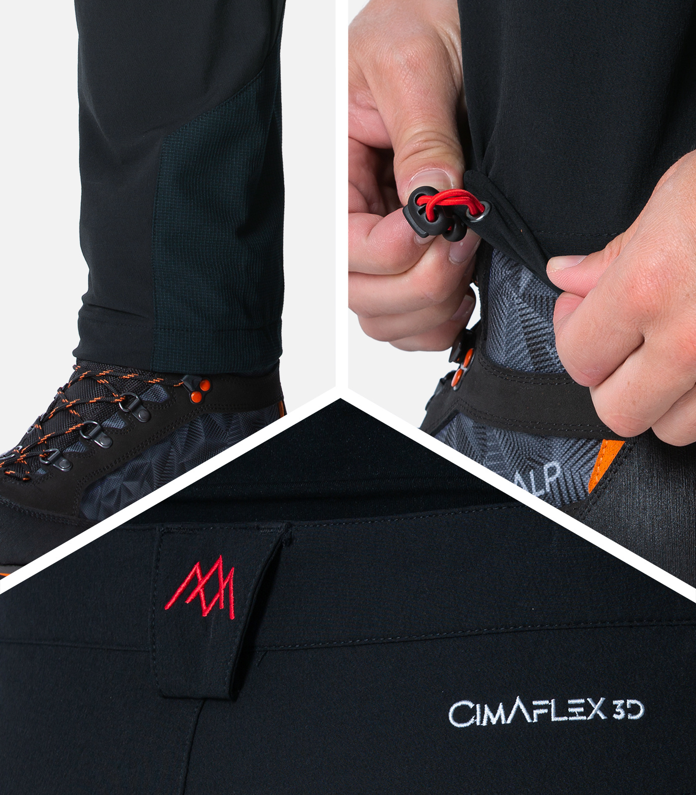 Pantalon de randonnée avec renforts