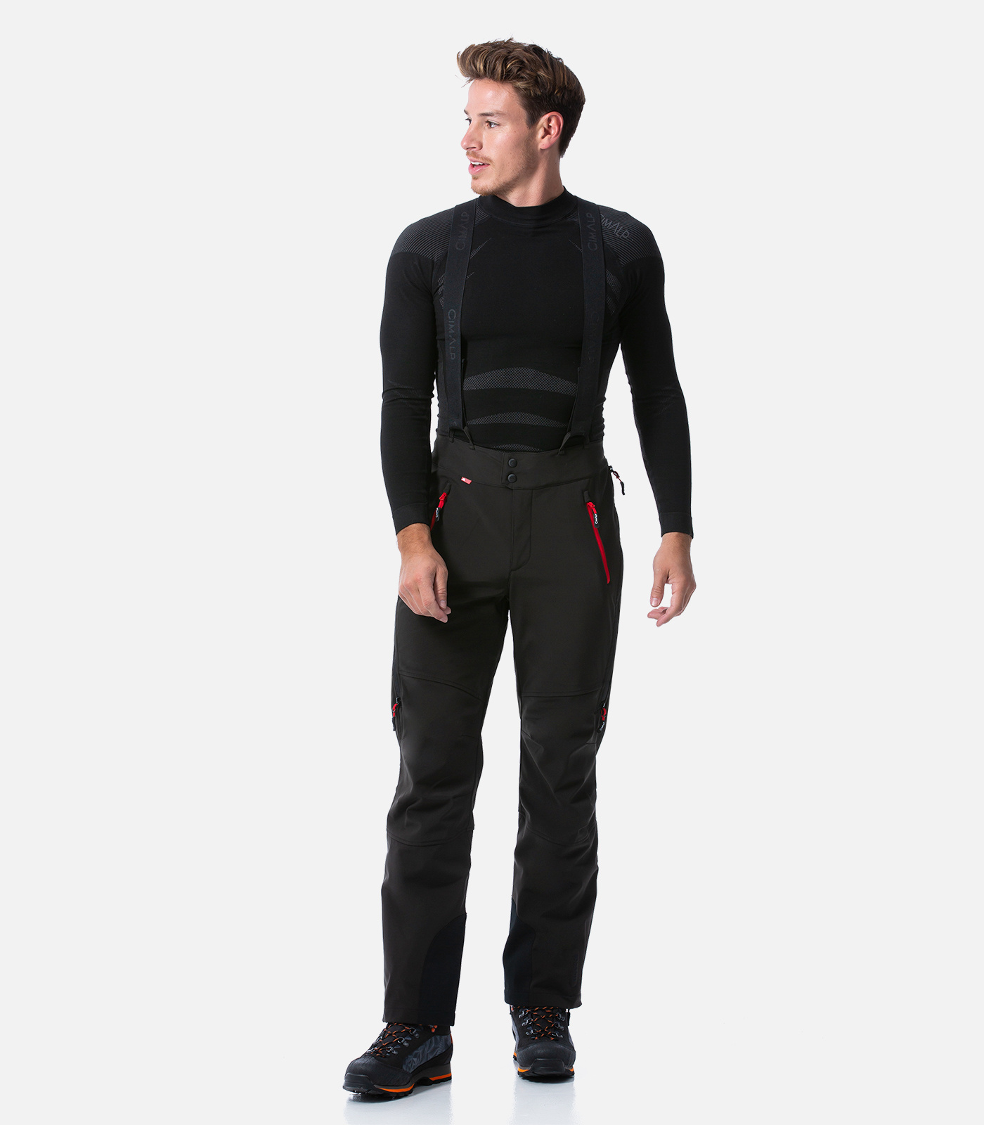 Pantalon Softshell avec ouvertures latérales