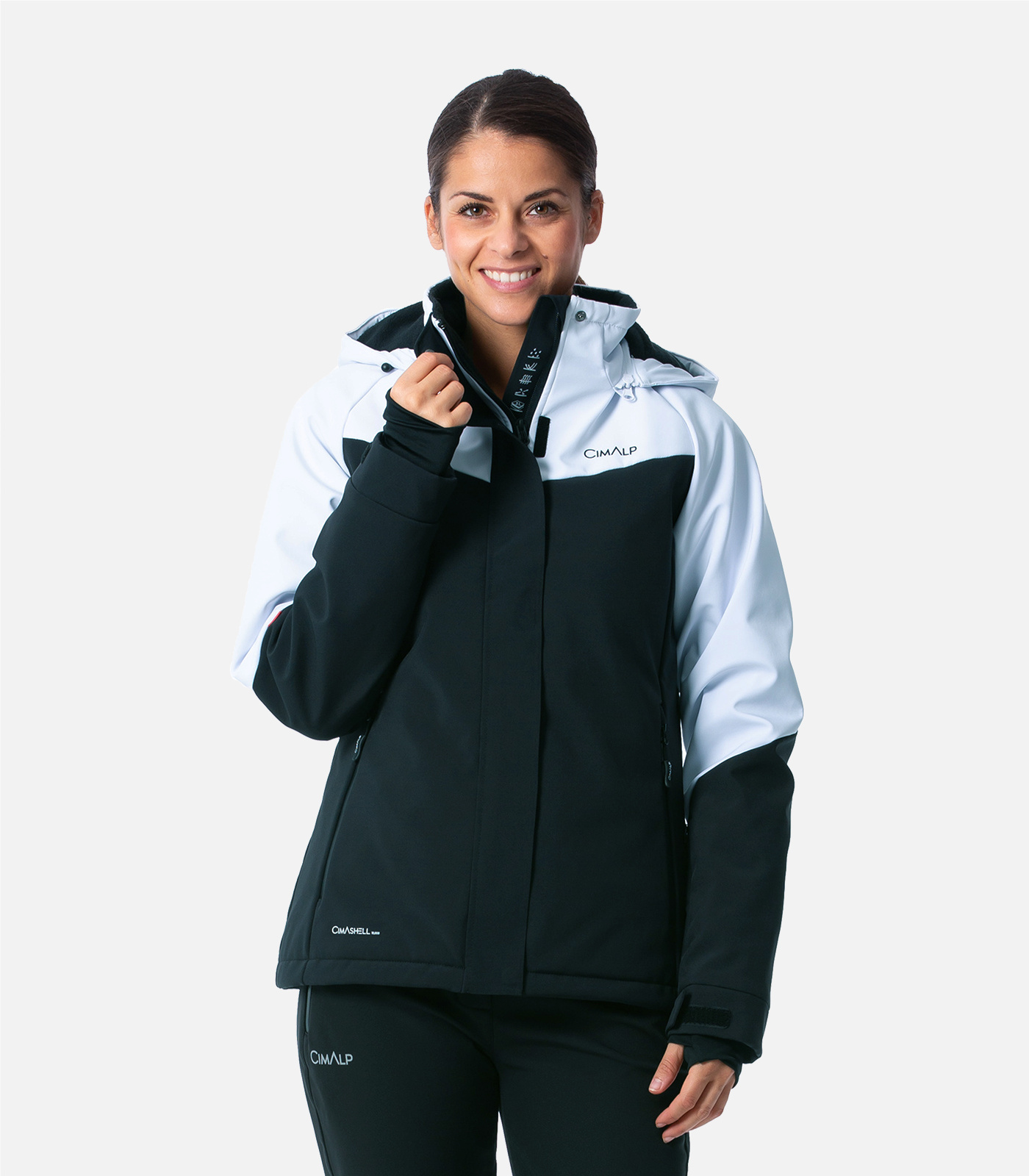 Funktionale Softshell-Skijacke
