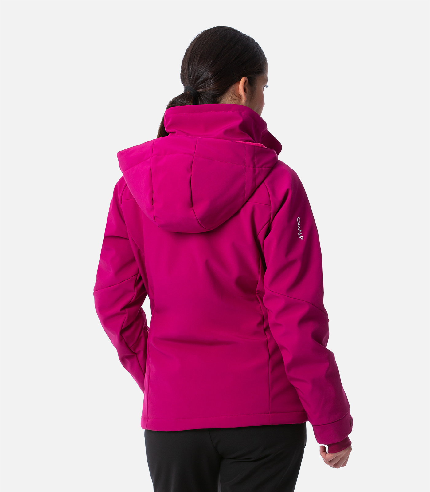 Funktionale Softshell-Skijacke